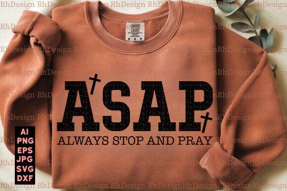 ASAP Abide Serve Pray SVG PNG — T-Shirt Designs