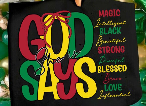 Black History Month PNG + Christian PNG T-Shirt Designs