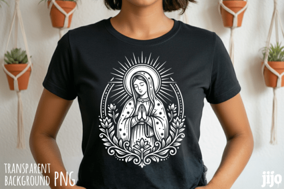 Christian Mary Religious Saint PNG