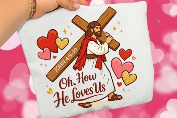 Christian Valentine PNG, Loved Before T-Shirt Designs