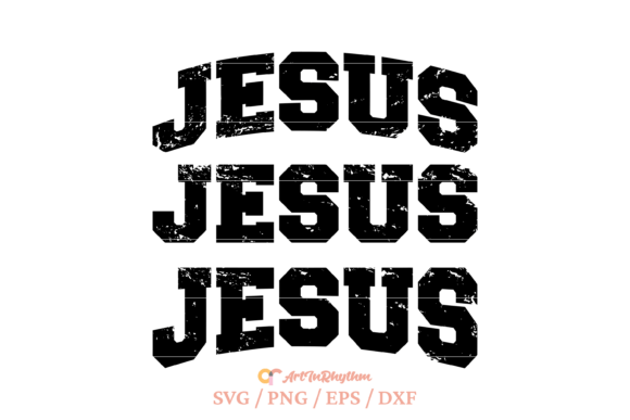 Jesus Distressed SVG, Jesus PNG — T-Shirt Designs