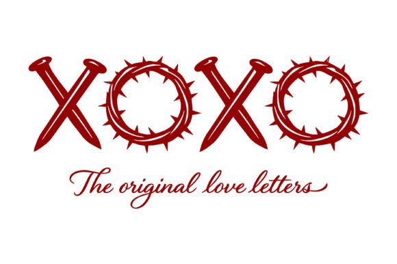 XOXO Original Christian Love Letters T-Shirt Designs